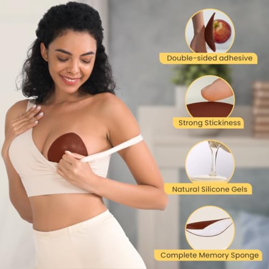 Double Sided Sticky Bra Insert - Silicone Bra Adhesive incelemesi ve fiyatı
