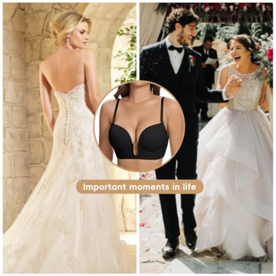 JOYSHAPER Plunge Bras for Wome - Push Up Bra Padded incelemesi ve fiyatı