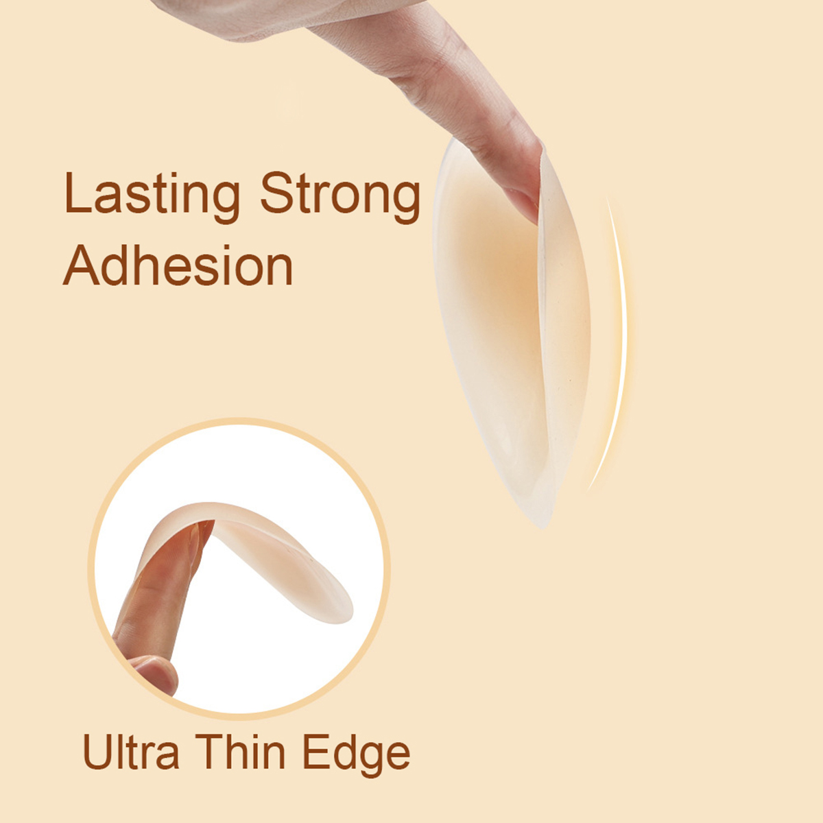3Pairs Crescent Nipple Cover S - Silicone Bra Adhesive incelemesi ve fiyatı