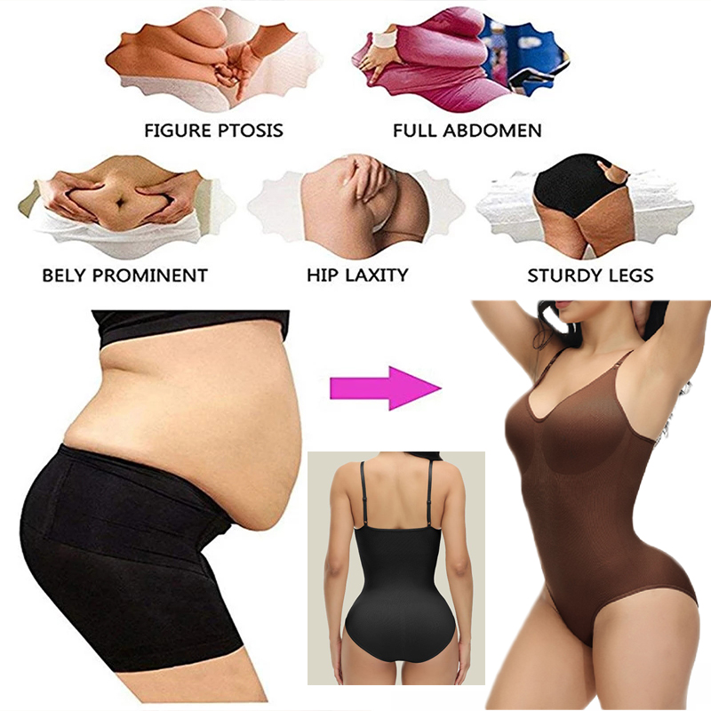 GUUDIA V Neck Spaghetti Strap  - Shapewear Bodysuit Firm incelemesi ve fiyatı