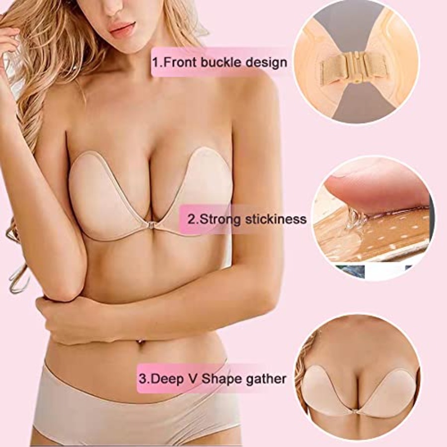 Hasimor 2 PCS Strapless Adhesi - Silicone Bra Adhesive incelemesi ve fiyatı