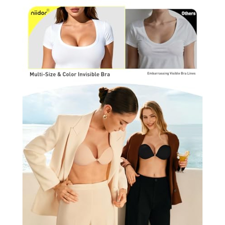 Niidor Adhesive Bra Strapless  - Silicone Bra Adhesive incelemesi ve fiyatı