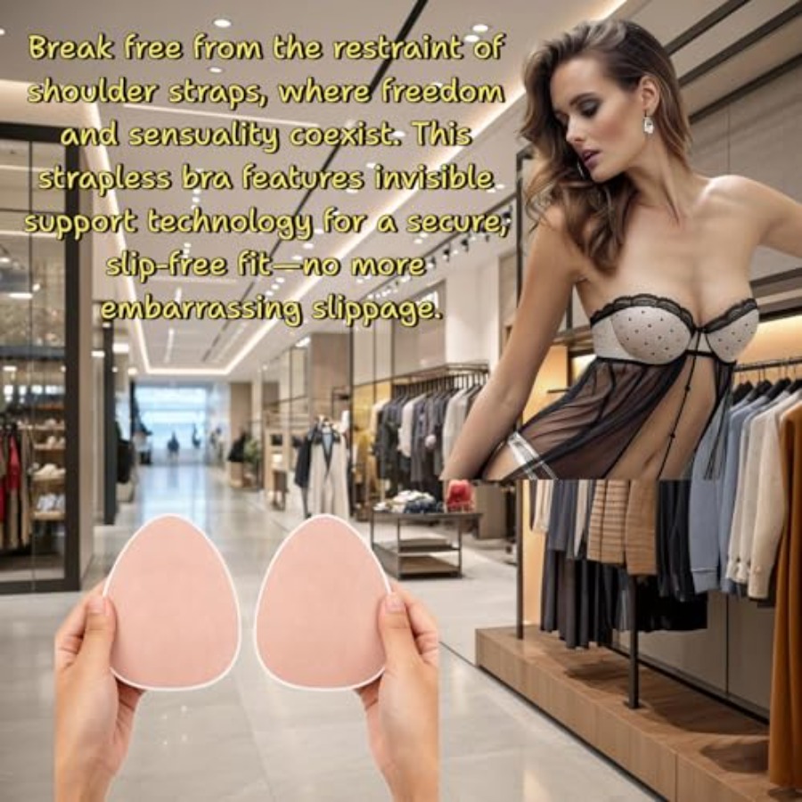 Plus Size Invisible Adhesive S - Silicone Bra Adhesive incelemesi ve fiyatı