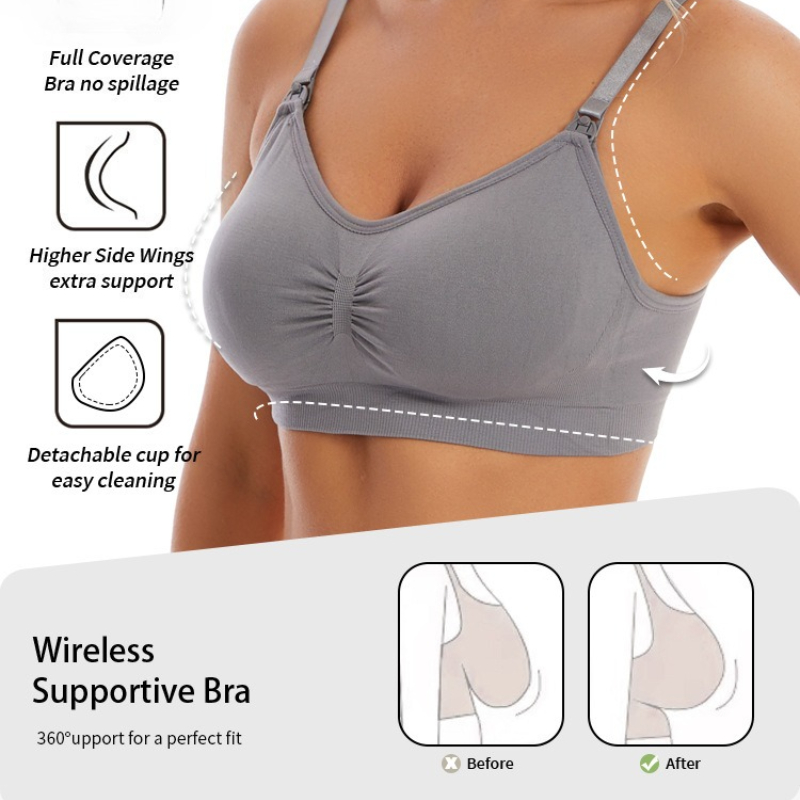 Wirefree Nursing Clothing Cott - Nursing Bra Sleep incelemesi ve fiyatı