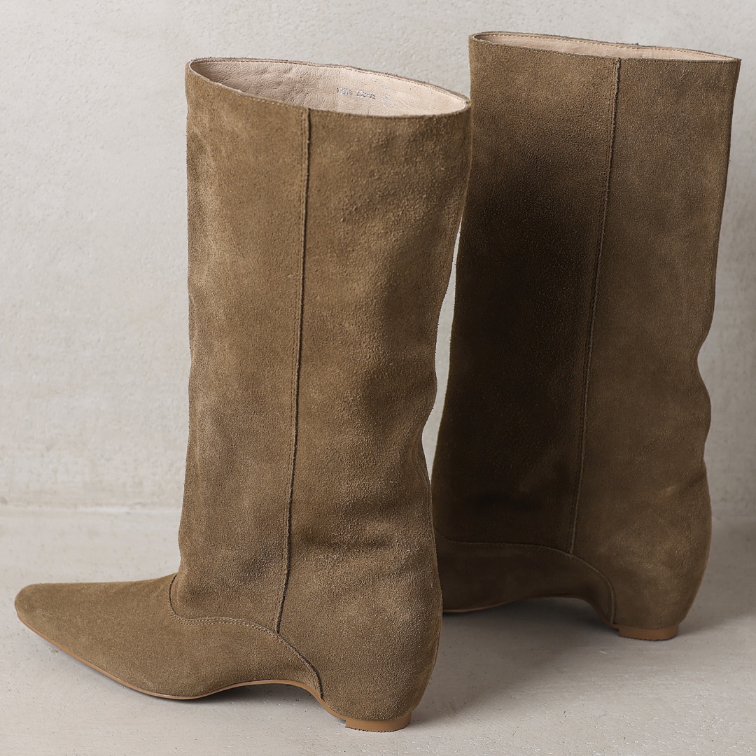 Women's natural suede leather  - Slip Dress Satin incelemesi ve fiyatı