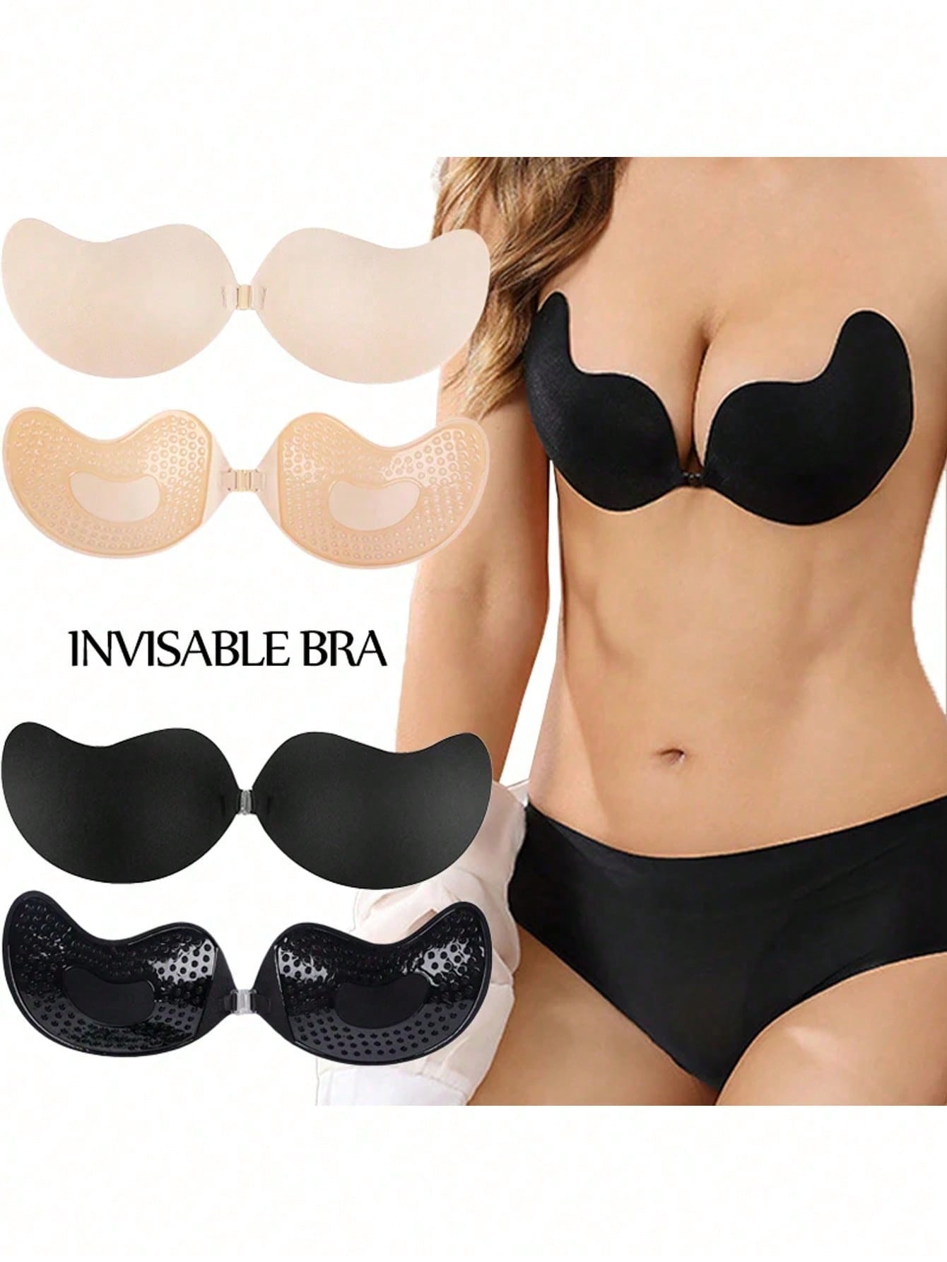 2-pack Women's Self-Adhesive I - Push Up Bra Padded incelemesi ve fiyatı