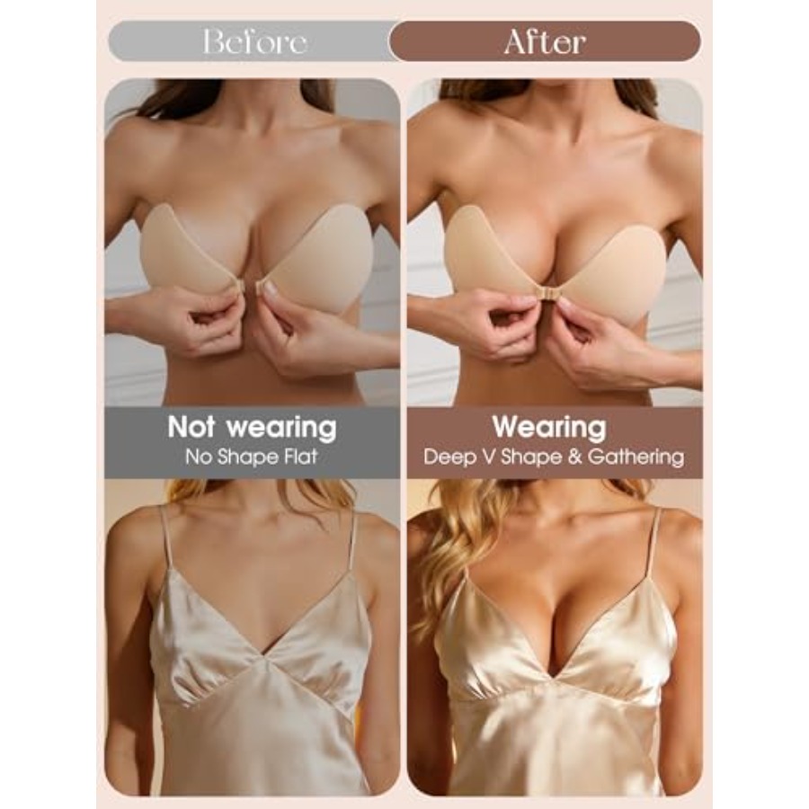 Sticky Bra Push Up Strapless A - Silicone Bra Adhesive incelemesi ve fiyatı