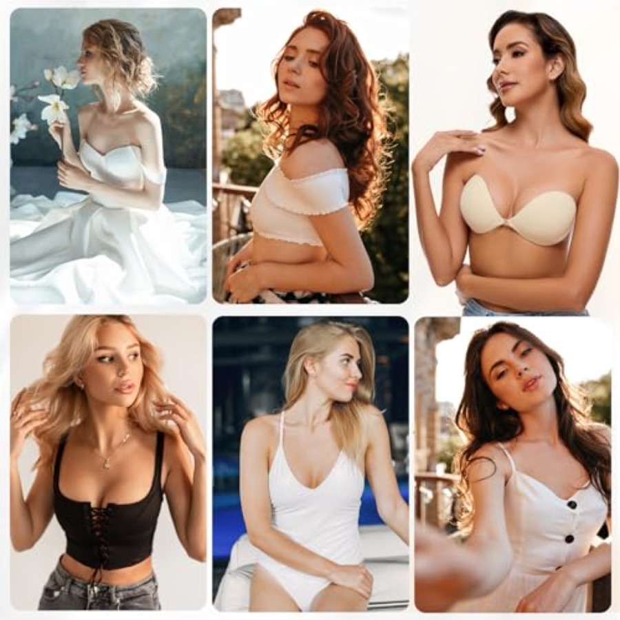 RELIRELIA Women's Sticky Self  - Silicone Bra Adhesive incelemesi ve fiyatı